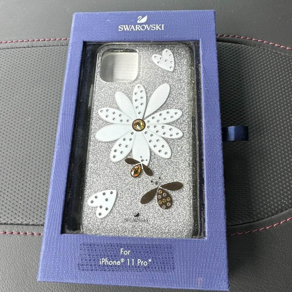 Swarovski‎ Crystal Eternal Flower iPhone 11 Pro Max Smartphone Case - #5533968